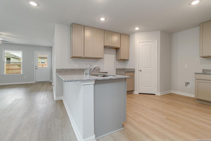 Furnished interior view inside a new home in Willow Point, San Antonio (Image 8).