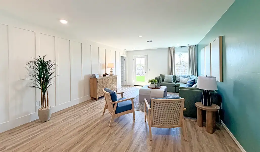 Furnished interior view inside a new home in Sorrel Ridge Estates, Tucson (Image 18).