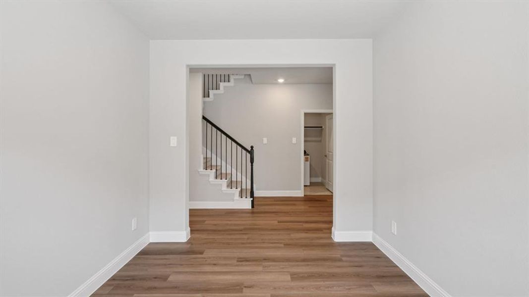 Photo is not of the actual home, but is an inspirational photo of builder’s model home and may depict options, furnishings, and/or decorator features that are not included.