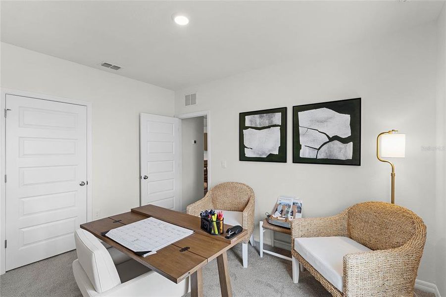 Furnished interior view inside a new home in Harmony on Lake Eloise, Winter Haven (Image 27).