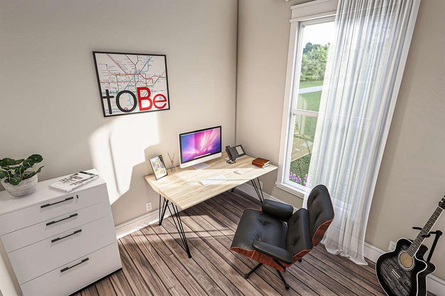 Furnished interior view inside a new home in Parallel Pastures, Poolville (Image 15). Furnished interior view inside a new home in Parallel Pastures, Poolville (Image 15).