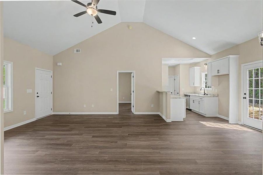 Spacious, unfurnished interior of a new home in , Temple (Image 17). Spacious, unfurnished interior of a new home in , Temple (Image 17).