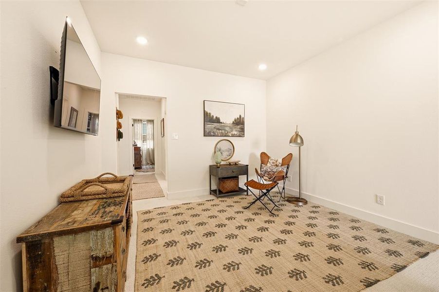 Furnished interior view inside a new home in , Aledo (Image 31).