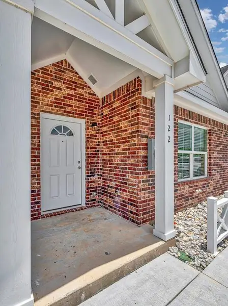 Exterior details and patio area of a home in , McGregor (Image 27). Exterior details and patio area of a home in , McGregor (Image 27).