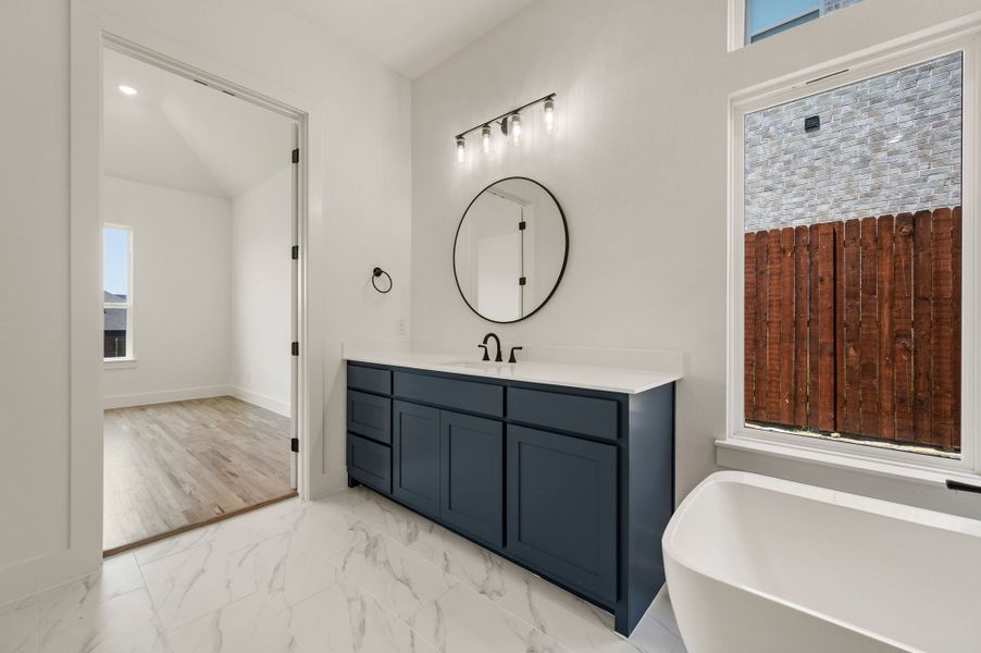 Furnished interior view inside a new home in Parks of Aledo, Aledo (Image 12).