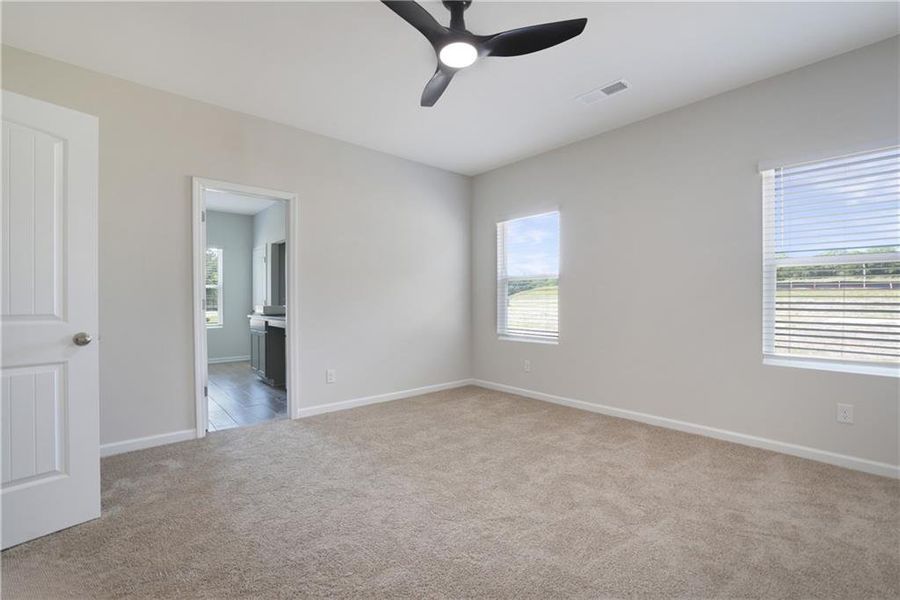 Spacious, unfurnished interior of a new home in Conner Springs, Social Circle (Image 25).
