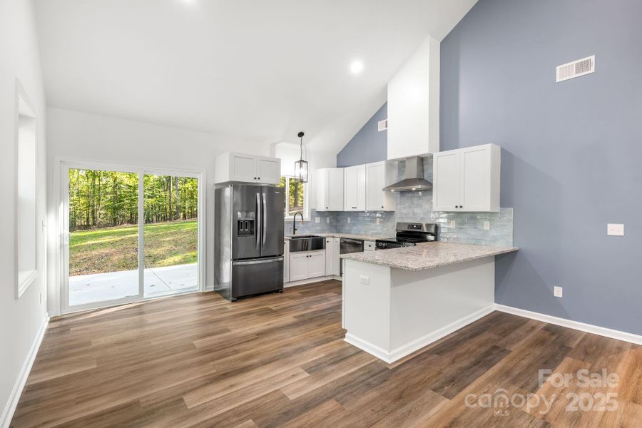Furnished interior view inside a new home in , Shelby (Image 10). Furnished interior view inside a new home in , Shelby (Image 10).