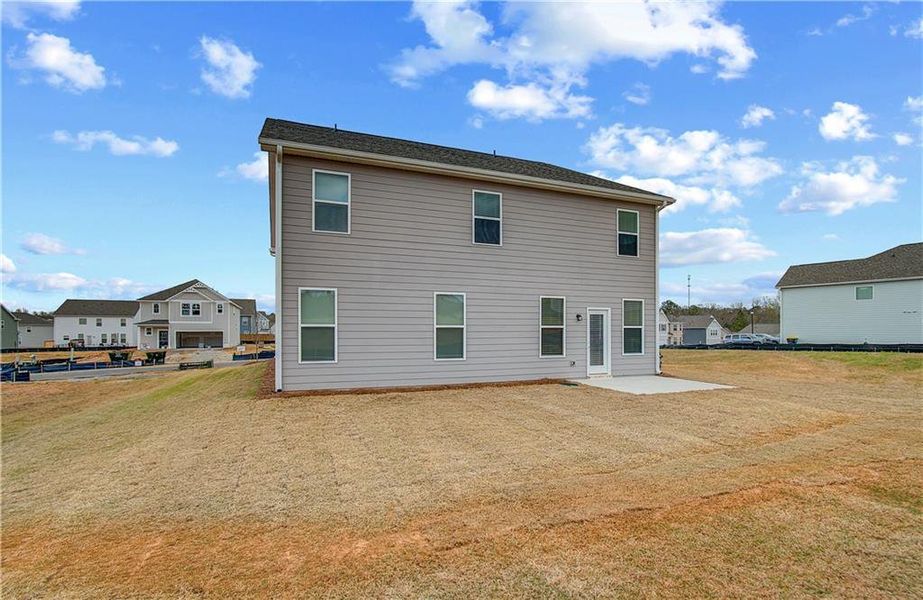 Exterior details and patio area of a home in Chapel Hill, Newnan (Image 4).