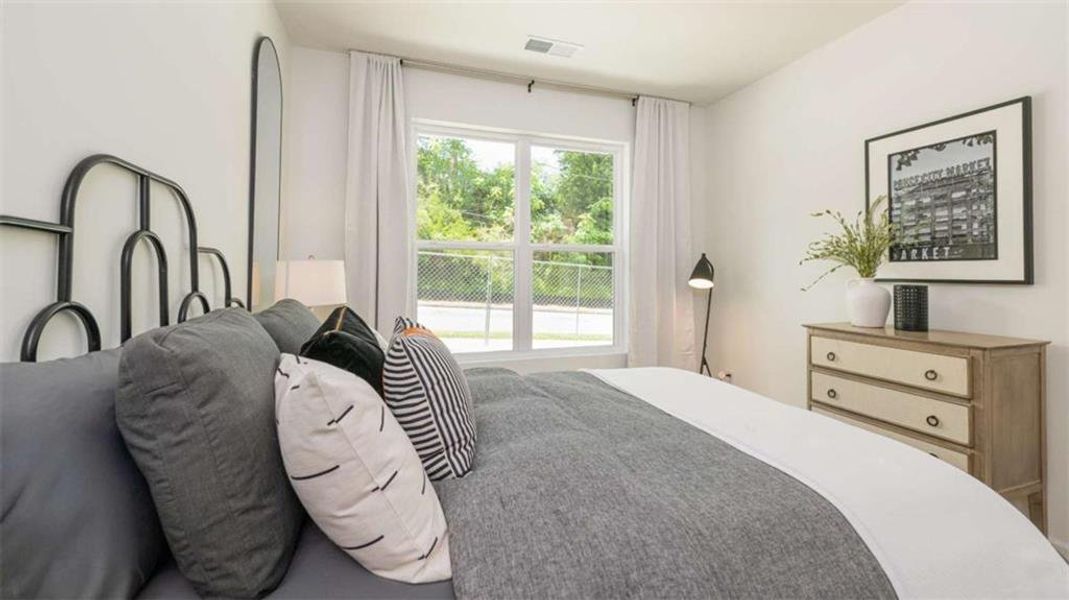 Furnished interior view inside a new home in Benteen Reserve, Atlanta (Image 22).