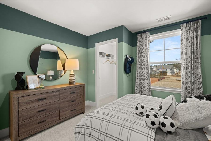 Furnished interior view inside a new home in Wellington Estates, Madison (Image 2). Furnished interior view inside a new home in Wellington Estates, Madison (Image 2).