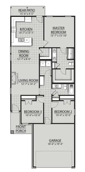 The Idlewood II S Floor Plan by DSLD Homes The Idlewood II S Floor Plan by DSLD Homes