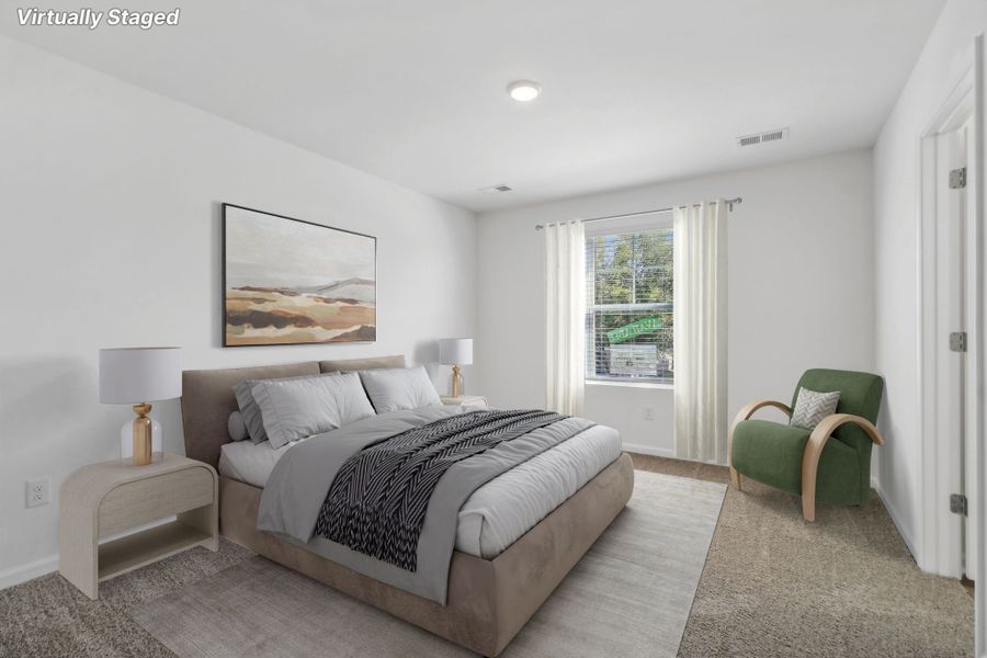 Representative furnished interior of a home built from the Pittman by Great Southern Homes in Hazelwood, Boiling Springs (Image 16).