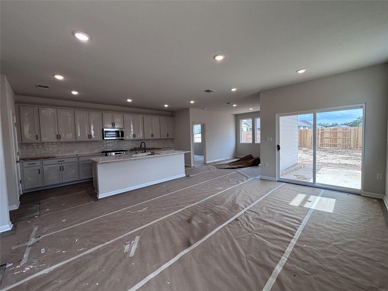 In-progress construction of a new home in The Colony, Bastrop, TX (Image 21).