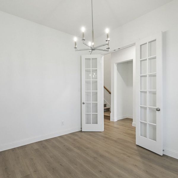 Representative unfurnished interior of a home built from the The Emery by Village Homes in Walsh, Aledo (Image 10).