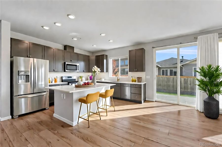 Furnished interior view inside a new home in , Parker (Image 6). Furnished interior view inside a new home in , Parker (Image 6).