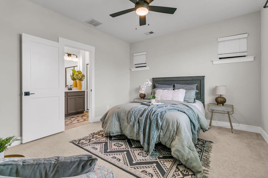 Furnished interior view inside a new home in Nexton - Midtown - The Park Collection, Summerville (Image 37).