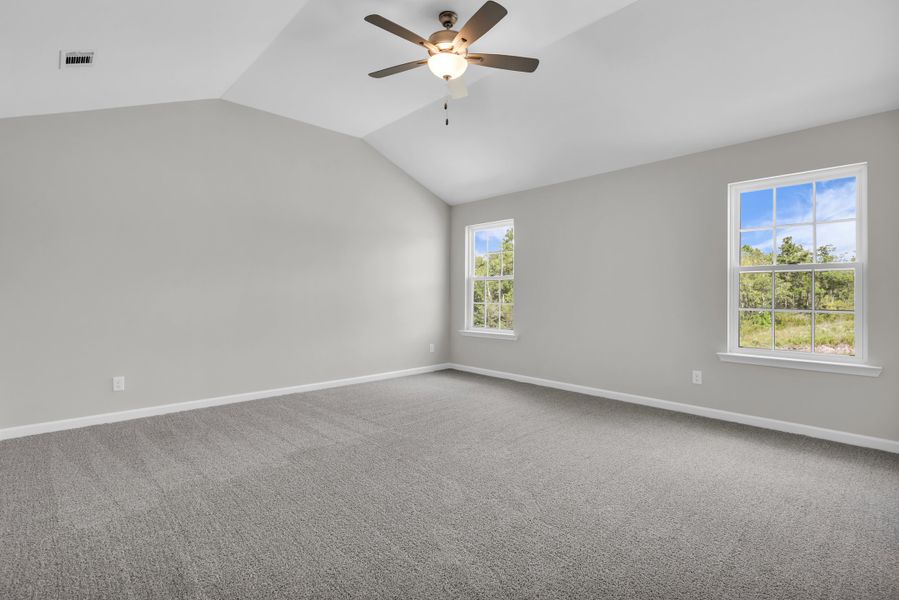 Representative unfurnished interior of a home built from the The Palmyra by RTS Homes in Doctor's Creek, Ludowici (Image 27).