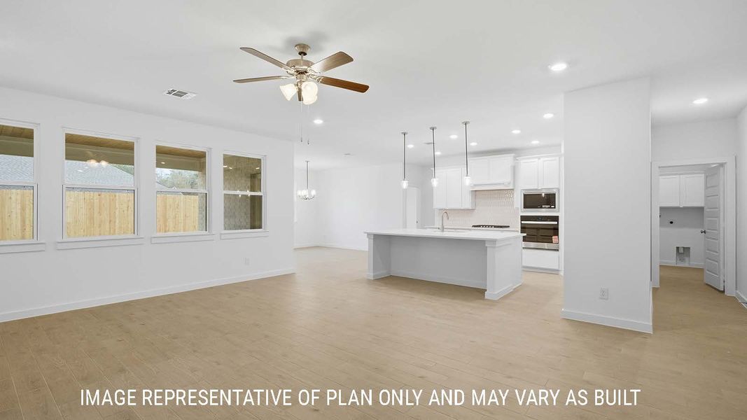 Representative unfurnished interior of a home built from the Berkshire by D.R. Horton in The Woods, Lumberton (Image 20). Representative unfurnished interior of a home built from the Berkshire by D.R. Horton in The Woods, Lumberton (Image 20).