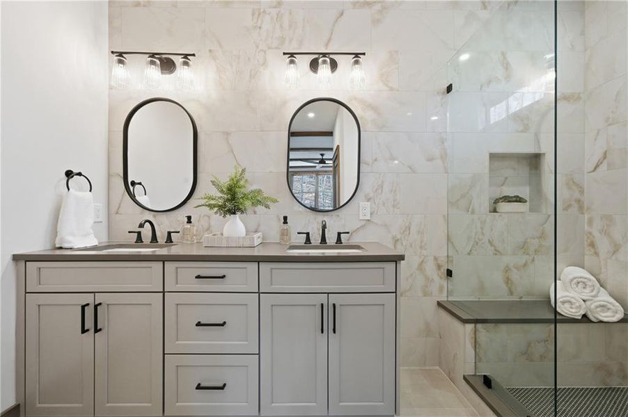 Furnished interior view inside a new home in , Young Harris (Image 8).