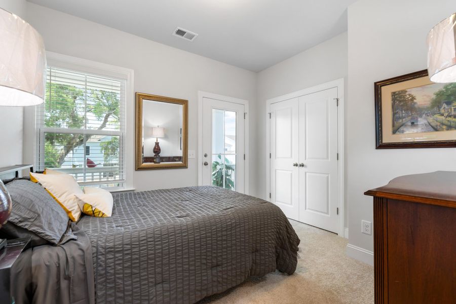Furnished interior view inside a new home in Oak Bluff, Charleston (Image 11).