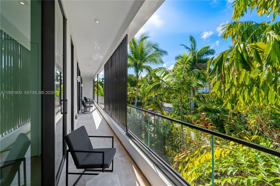 Exterior details and patio area of a home in , Miami Beach (Image 29).