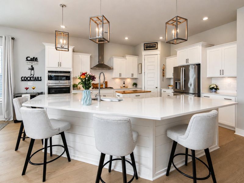 Furnished interior view inside a new home in Carnes Crossroads, Summerville (Image 7).