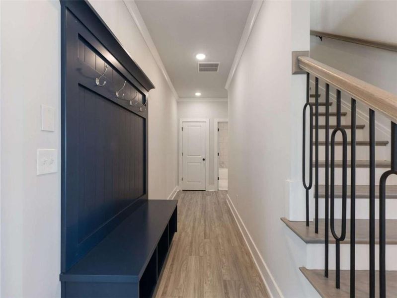 Furnished interior view inside a new home in , Buford (Image 41).