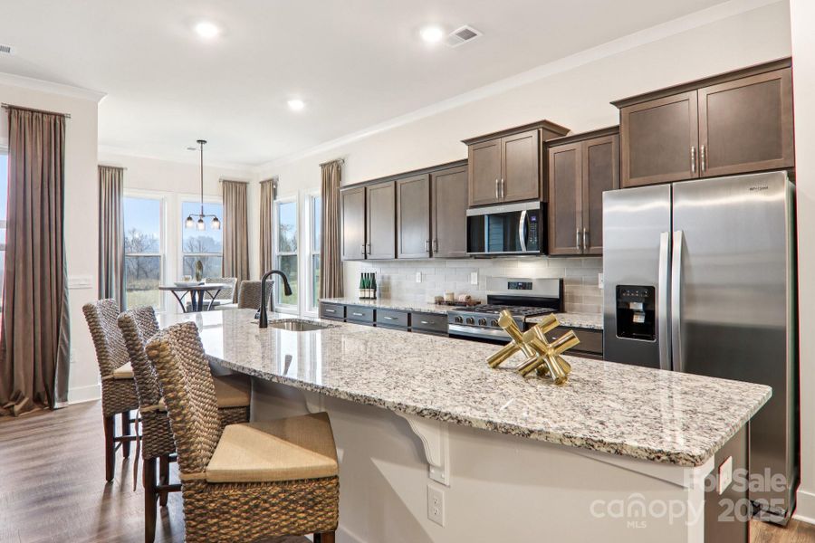 Photos are representative - model home