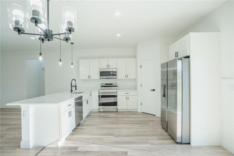 Furnished interior view inside a new home in , Ocala (Image 5).