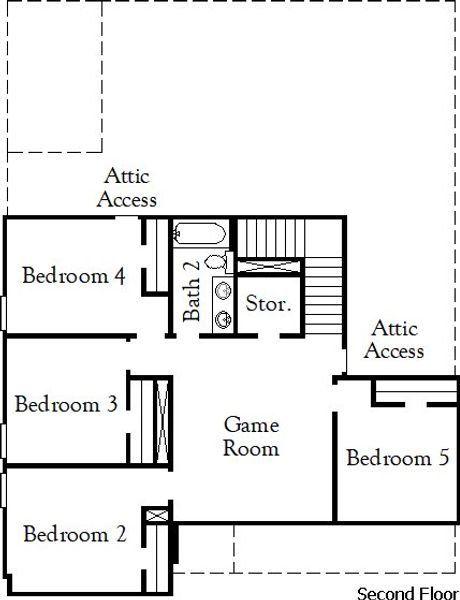 2D floor plan layout for the Howard by Coventry Homes in Westridge Cove 50', Conroe, TX (Image 6). 2D floor plan layout for the Howard by Coventry Homes in Westridge Cove 50', Conroe, TX (Image 6).