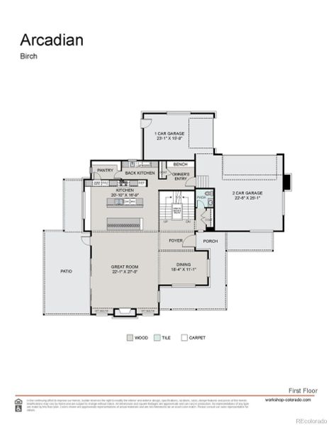 2D floor plan layout of this home in , Golden, CO (Image 4).