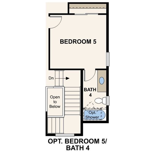 2D floor plan layout of this home in Legacy at Kime Ranch, Parker, CO (Image 5).