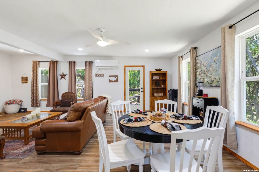 Furnished interior view inside a new home in , Lakehills (Image 15).