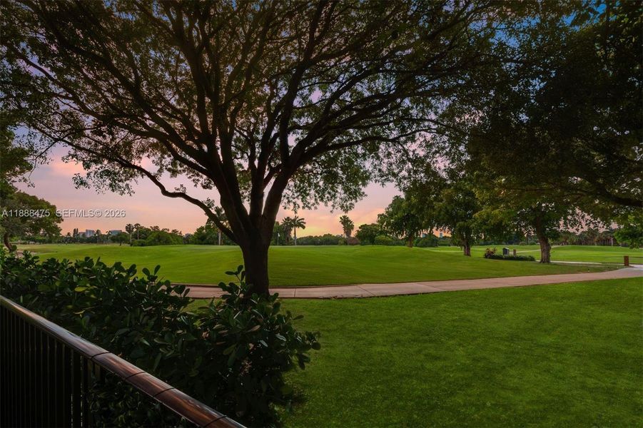 Miami Beach Golf Course - Sunset View Miami Beach Golf Course - Sunset View