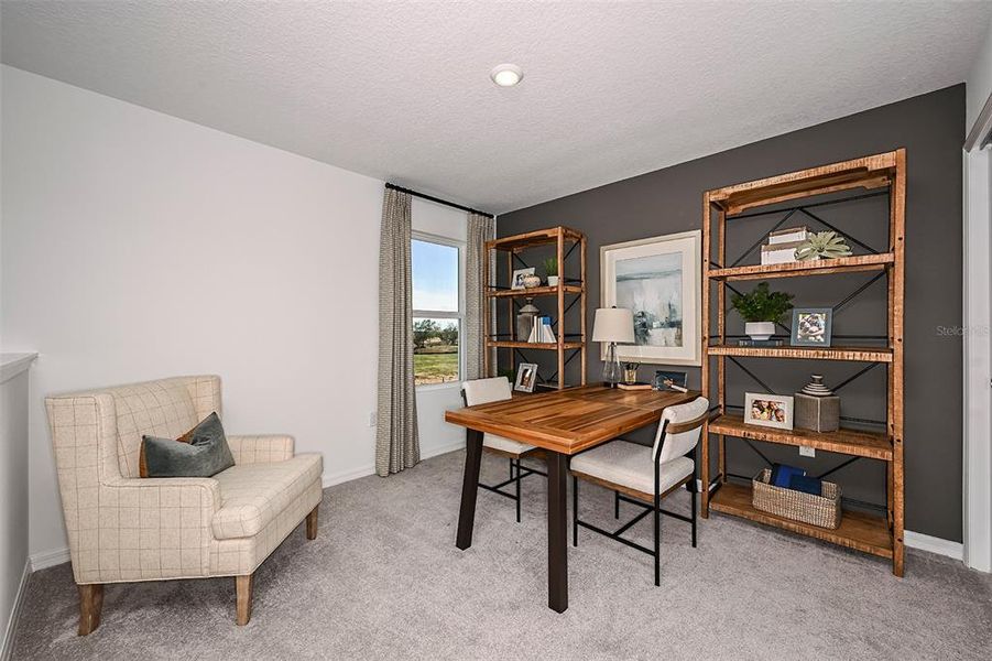 Furnished interior view inside a new home in Waterstone, Groveland (Image 10).
