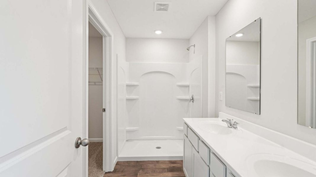 Furnished interior view inside a new home in The Pines at Blake Farm, Wilmington (Image 7).