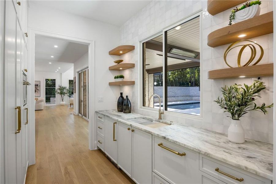 Furnished interior view inside a new home in , Sandy Springs (Image 6).