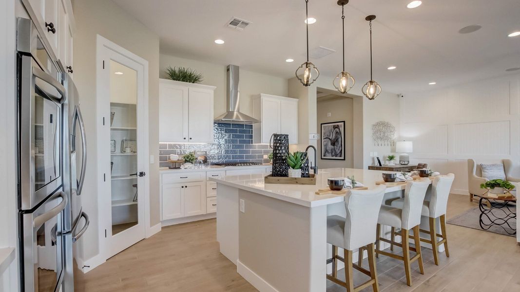 Representative furnished interior of a home built from the Amethyst by DRB Homes in Hacienda at Estrella, Goodyear (Image 15).