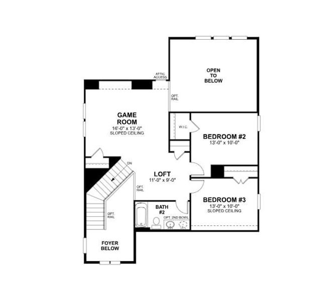 2D floor plan layout of this home in Estancia West, Manchaca, TX (Image 7). 2D floor plan layout of this home in Estancia West, Manchaca, TX (Image 7).