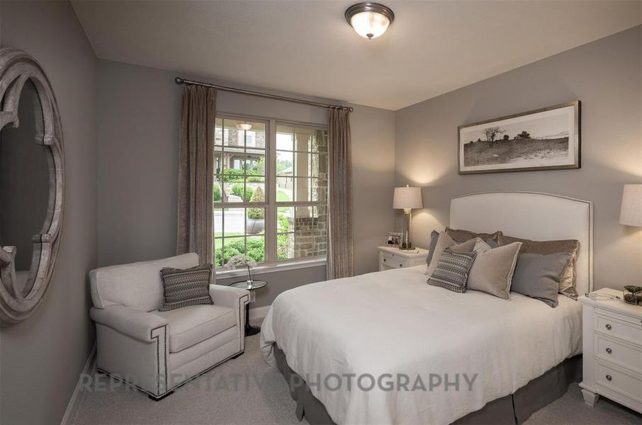 Furnished interior view inside a new home in Star Trail, Prosper (Image 15).