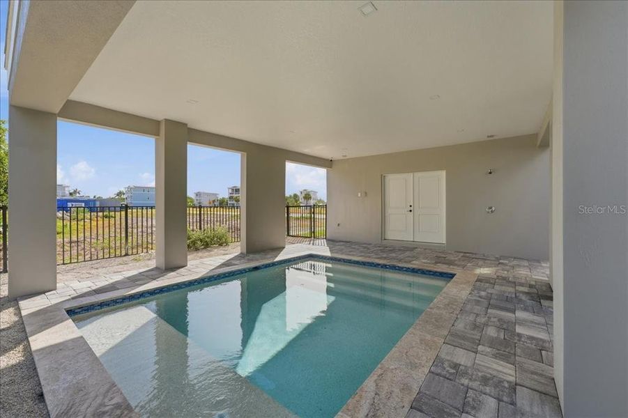 Exterior details and patio area of a home in Hunters Point, Cortez (Image 25). Exterior details and patio area of a home in Hunters Point, Cortez (Image 25).