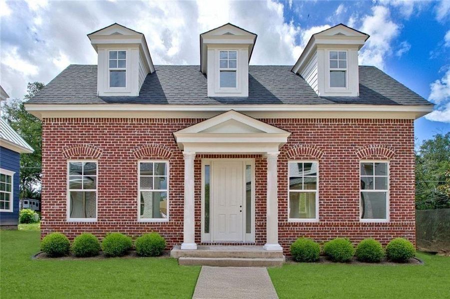 Front exterior of a new home in , Senoia, GA, highlighting curb appeal (Image 2).