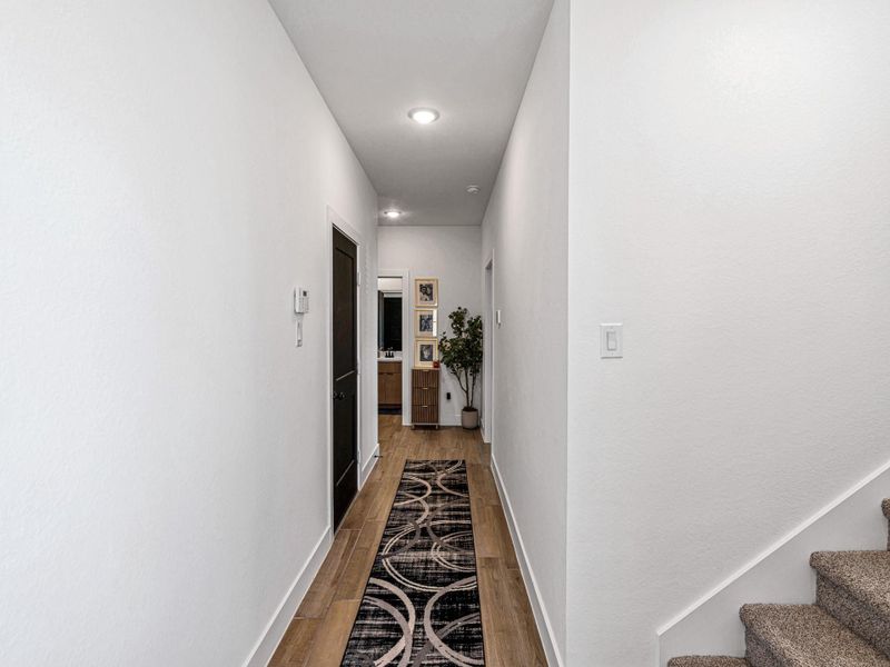 Spacious, unfurnished interior of a new home in Bridgeland, Cypress (Image 20). Spacious, unfurnished interior of a new home in Bridgeland, Cypress (Image 20).