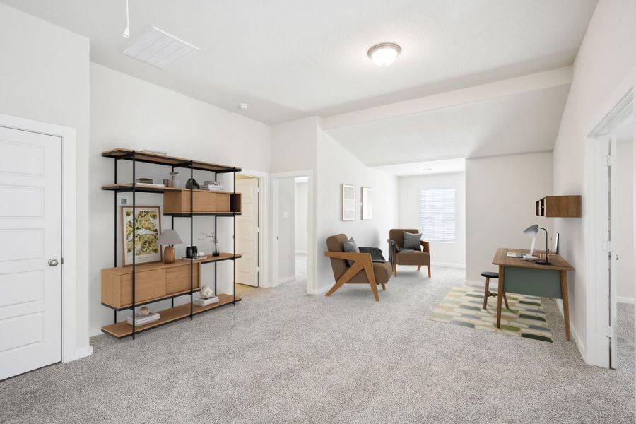 Photo is not of the actual home but is an inspirational photo of builder’s model home and may depict options, furnishings, and/or decorator features that are not included. Photo is not of the actual home but is an inspirational photo of builder’s model home and may depict options, furnishings, and/or decorator features that are not included.