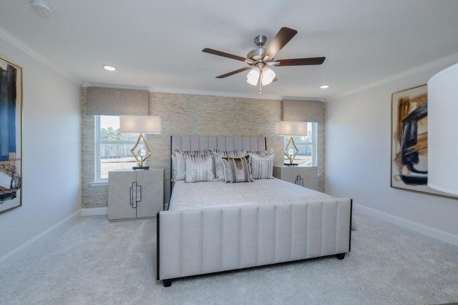 Furnished interior view inside a new home in Pickens Bluff, Hiram (Image 4).