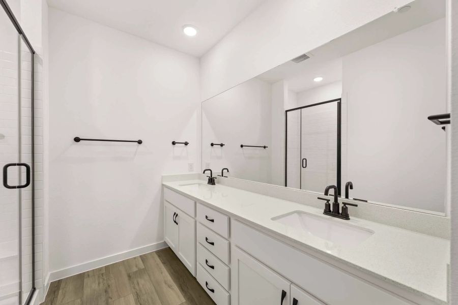 Primary Bathroom featuring the Harmony Collection Primary Bathroom featuring the Harmony Collection