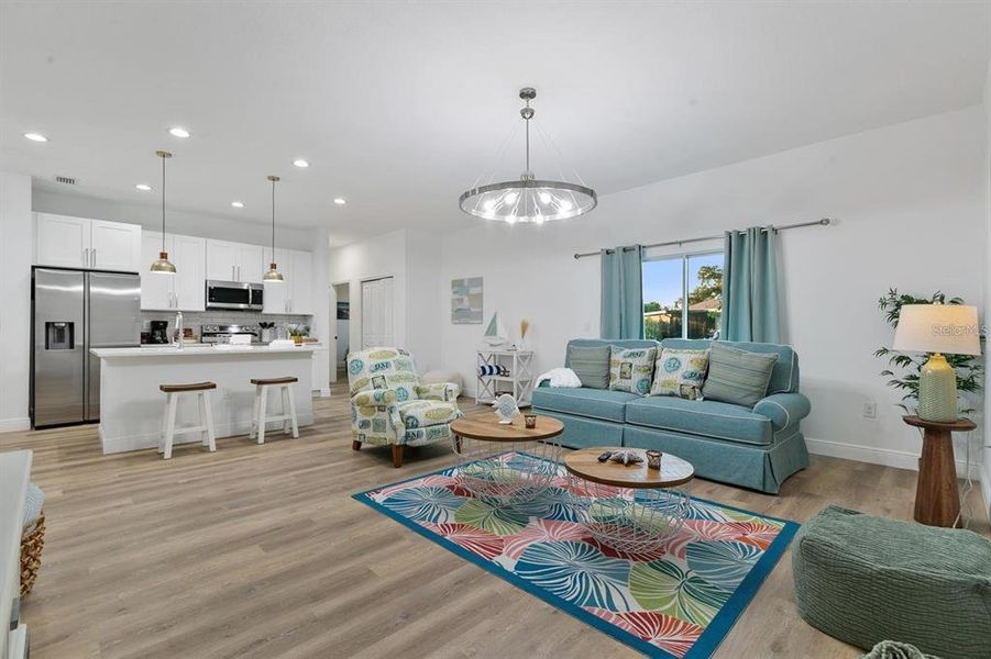 Furnished interior view inside a new home in , Port Charlotte (Image 10).
