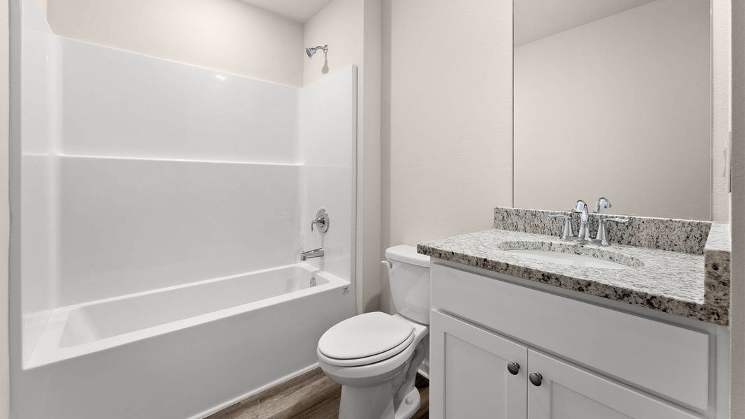 Furnished interior view inside a new home in Chateau Nemours, Port Saint Joe (Image 10).