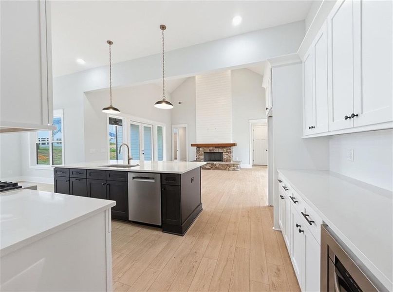 Furnished interior view inside a new home in , Rydal (Image 7).
