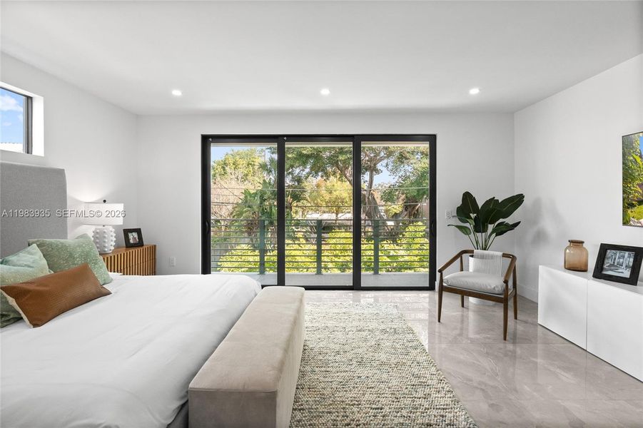 Furnished interior view inside a new home in , Fort Lauderdale (Image 12).